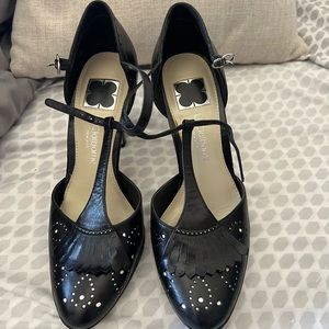 Liz Claiborne Diana Kiltie T-Strap pumps